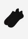 Calzedonia - Black Cotton Pop Socks, Unisex