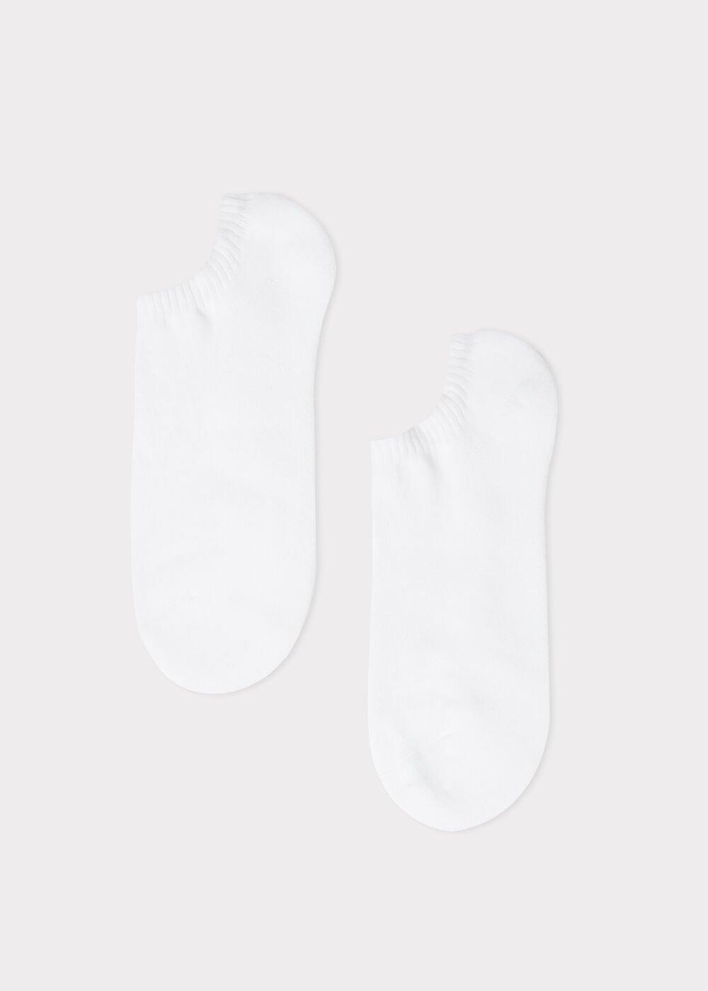 Calzedonia - White Trainer Sock Sport ,Men