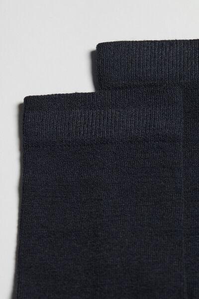 Blue Short Crew Socks, , large image number 1