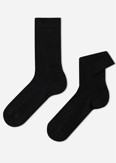 Burgundy Short Crew Socks, , large image number 0