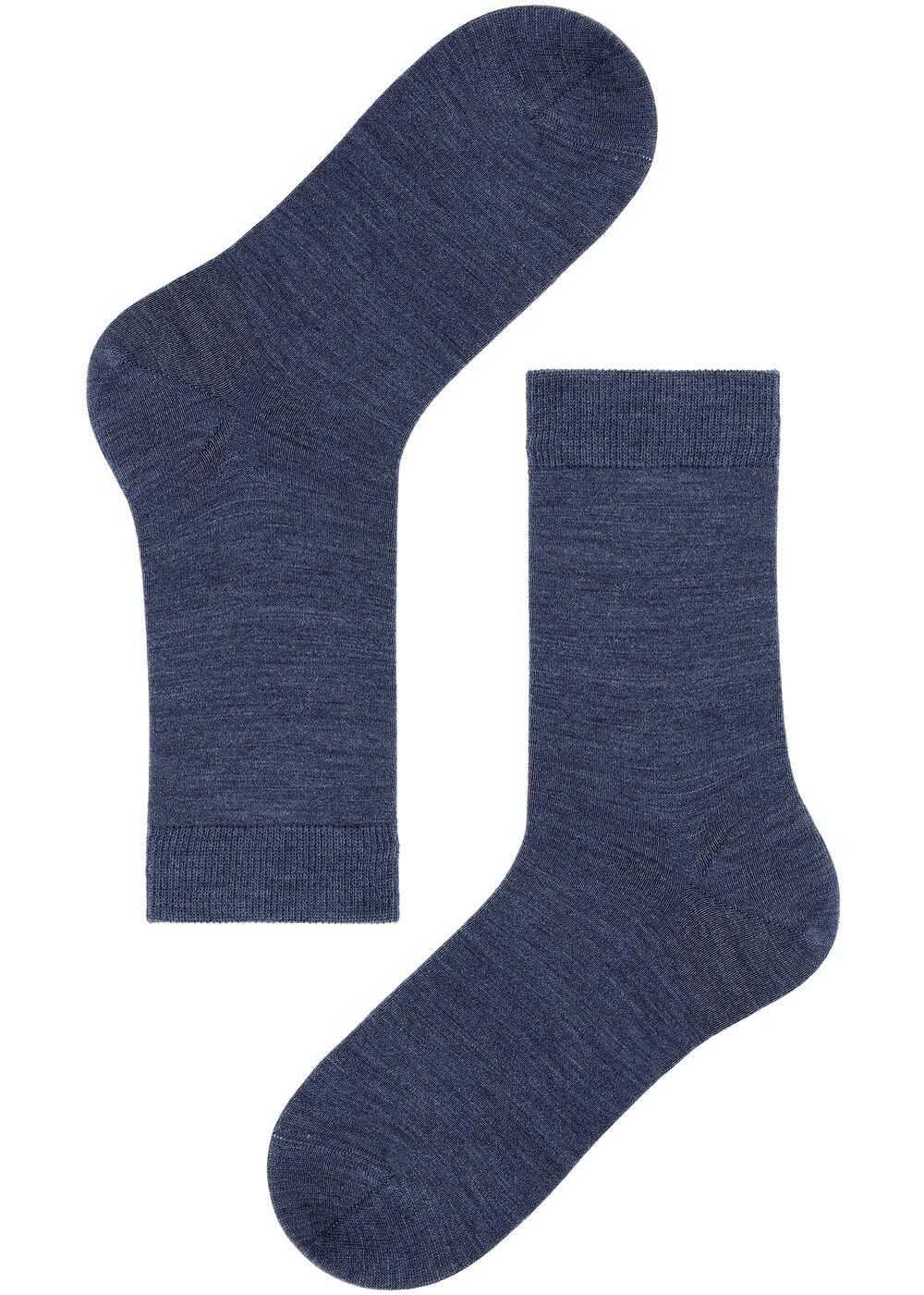 Navy Short Crew Socks, , large image number 0