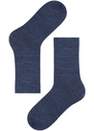 Calzedonia - Dark Blue Short Wool And Cotton Socks