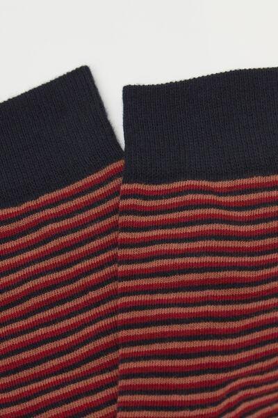 Multicolour Patterned Short Socks, 5501_321D, large image number 0