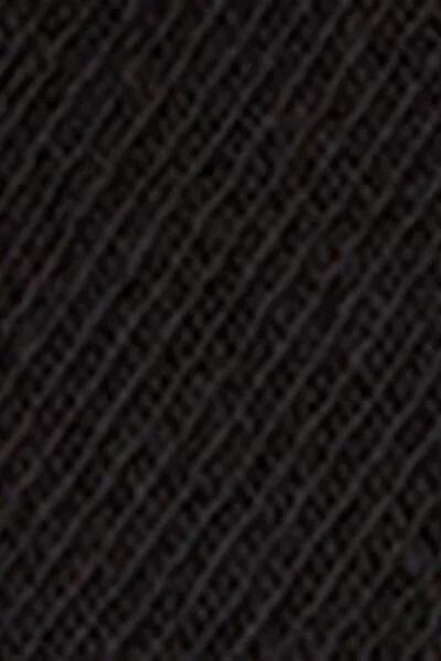 Black Long Cashmere Socks, Black, large image number 1