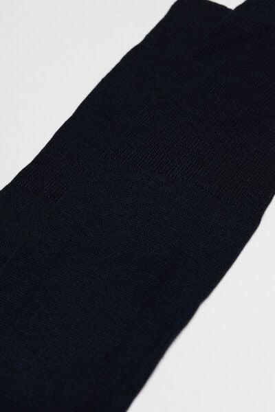 جوارب زرقاء طويلة مع كشمير ، رجال, Blue, large image number 2