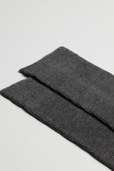 GREY Men&rsquo;s Long Socks with Cashmere, Grey Blend, large image number 0