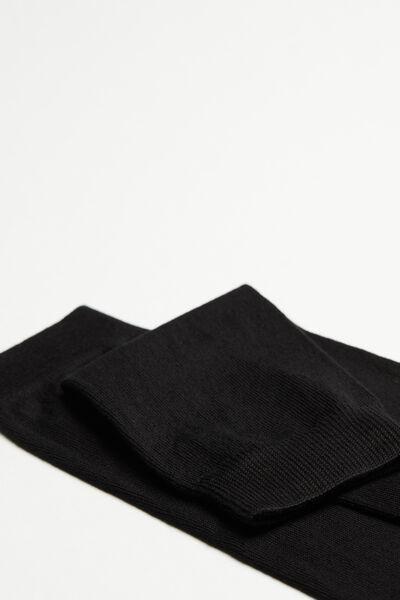 Calzedonia - Black Long Warm Cotton Socks