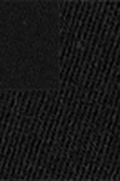 جوارب قطنية طويلة سوداء دا"ئة ، للرجال, Black, large image number 3