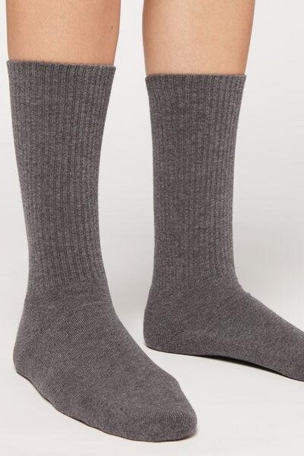Calzedonia - Grey Blend Unisex Sport Socks
