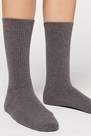 Grey Blend Unisex Sport Socks