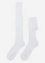 Calzedonia - WHITE Men’s Long Lisle Thread Socks