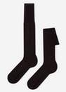 Calzedonia - Brown Long Lisle Socks, Men