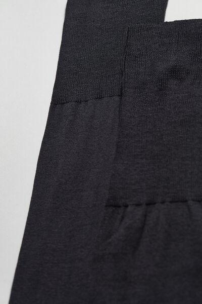 Grey Long Lisle Socks, , large image number 2