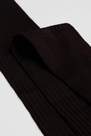 Calzedonia - Brown Long Ribbed Lisle Socks, Men