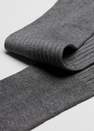 Calzedonia - Grey Long Ribbed Lisle Socks, Men