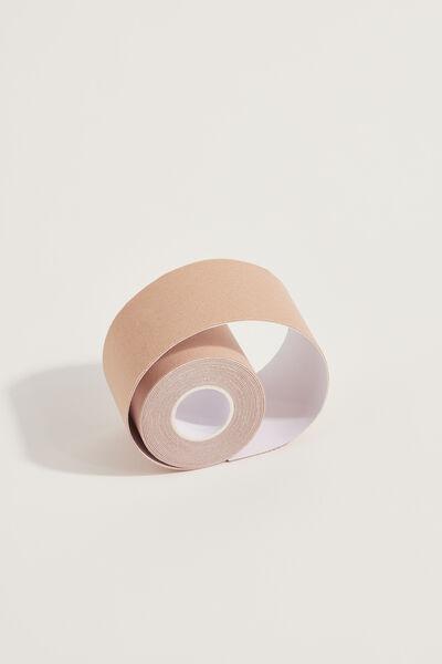 Beige Self-Adhesive Fabric Tape, Soft Beige, large image number 1