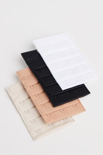 Multicolour Wide Bra Back Extenders with 3 Hooks, 5601_880I, large image number 1