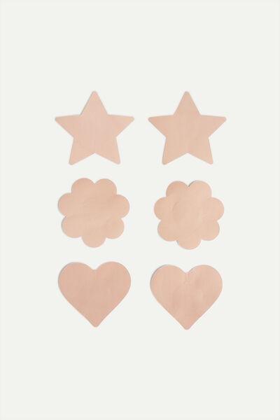 Beige Fabric Nipple Guards, Soft Beige, large image number 0