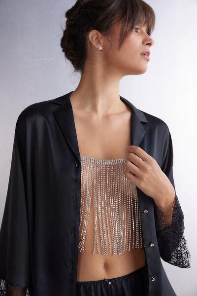 Silver Crystal Rhinestone Top, , large image number 0