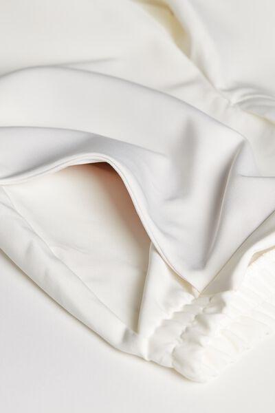 White Full-Length Trousers, Powder White, large image number 8