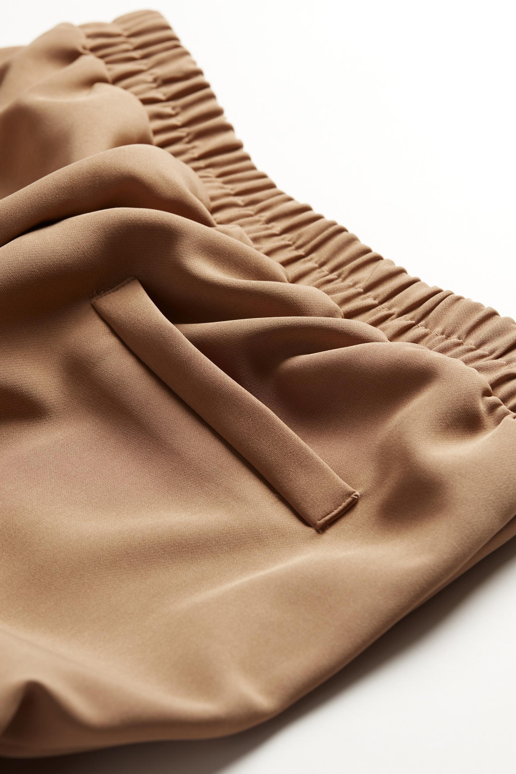 Beige Pocketed Trousers, , large image number 5