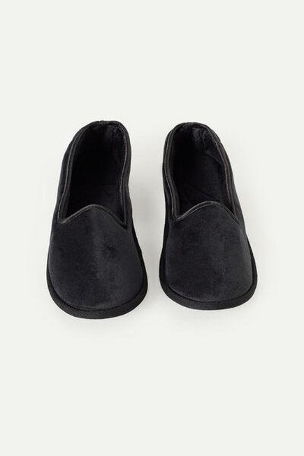 Intimissimi - Black Friulian-Style Slippers