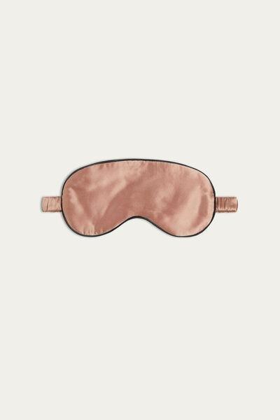 Pink Sleep Mask, Satin Pink, large image number 1