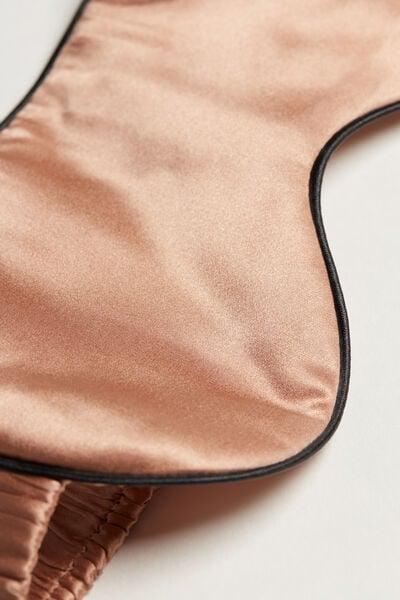 قناع نوم من الحرير الوردي ، للنساء - مقاس واحد, Satin Pink, large image number 2