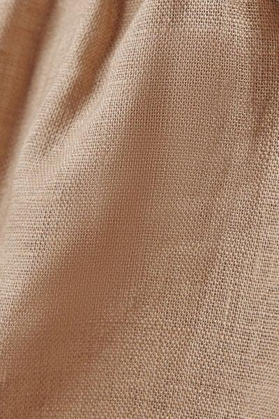 Beige The Pure Linen Plain-Weave Linen Shorts, 5601_166K, large image number 4