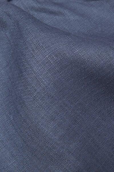 Blue The Pure Linen Plain-Weave Linen Shorts, 5601_167K, large image number 4