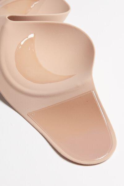Beige One-Piece Push-Up Bra, , large image number 1