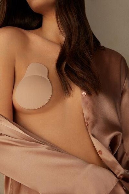 Intimissimi - Soft Beige Self-Adhesive Fabric Cups, Women
