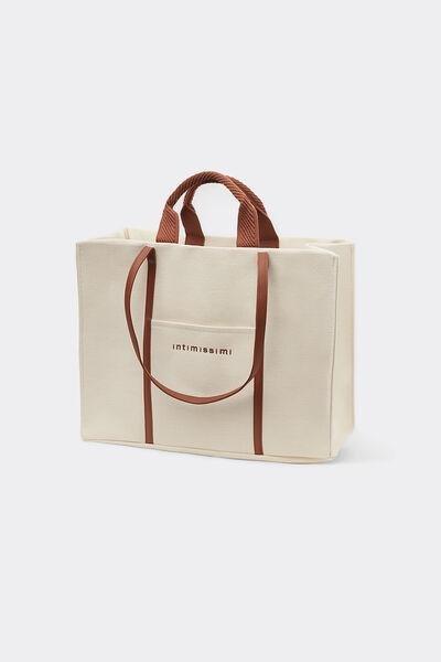 Ivory Summer Bag, Cream, large image number 0