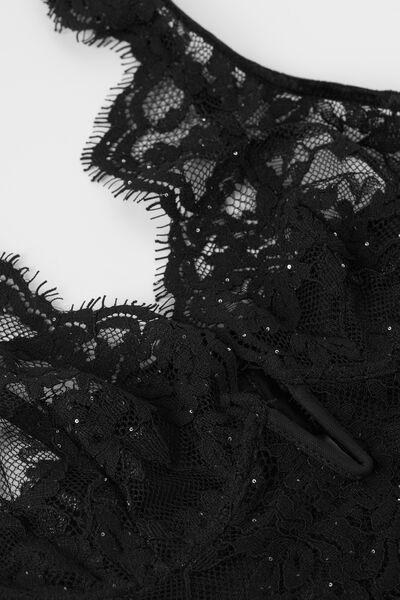 Black Time To Shine Bodysuit, , large image number 4