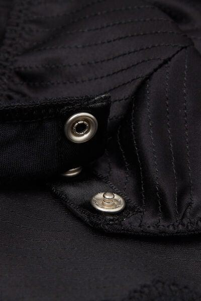 Black The Art Of Lingerie Satin Bodysuit, Black, large image number 4