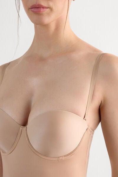 Beige Giada Ultralight Bodysuit, Soft Beige, large image number 11