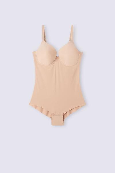 Beige Ultralight Bodysuit, , large image number 2