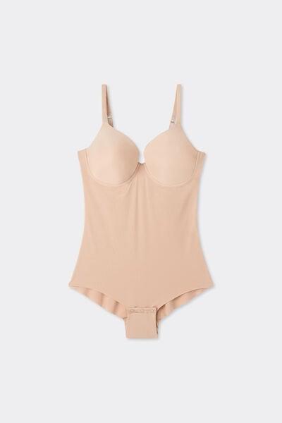 Beige Ultralight Bodysuit, Soft Beige, large image number 7