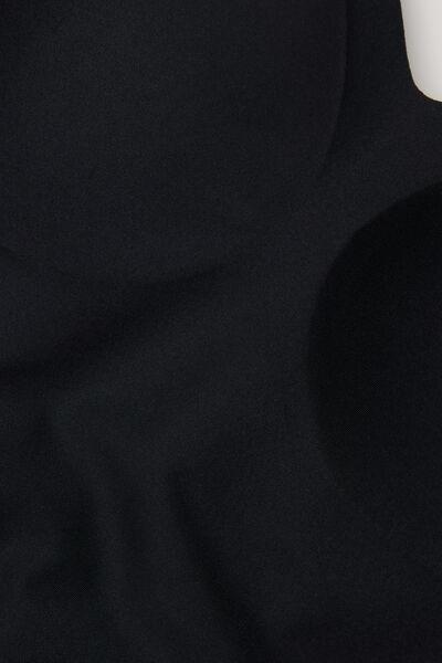 Black Microfibre Bodysuit, , large image number 4