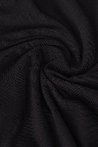 Black Long-Sleeved Bodysuit, Black, large image number 4