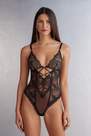 Intimissimi - Black Intricate Surface Lace Body