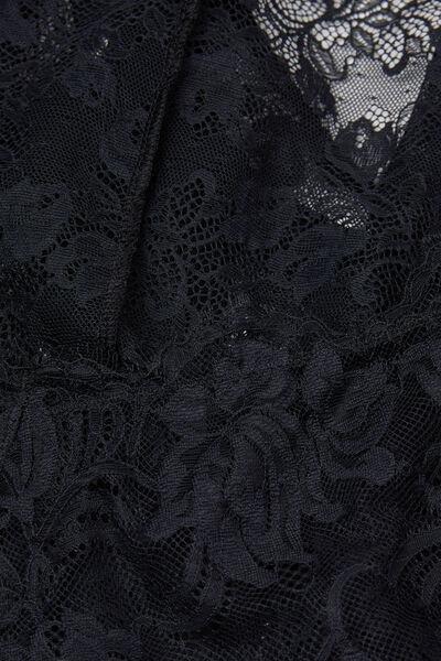 Black The Simplest Pleasures Bodysuit, , large image number 4