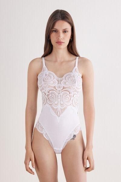 White Scent Of Summer Bodysuit, White, large image number 6