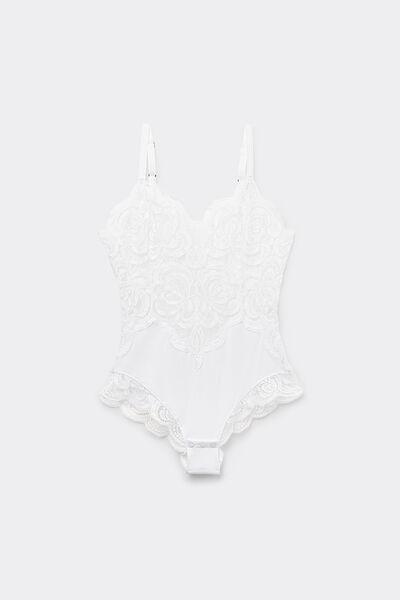 White Scent Of Summer Bodysuit, White, large image number 7