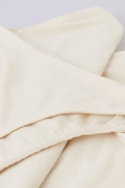 Cream Fresh Bamboo Wide Straps Bodysuit, , large image number 4