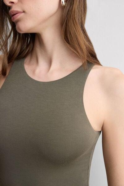 Green Fresh Bamboo Bodysuit, 5601_660J, large image number 5