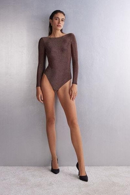 Intimissimi Brown Long-Sleeved Body