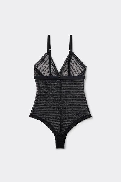 Black More Amore Bodysuit, , large image number 2