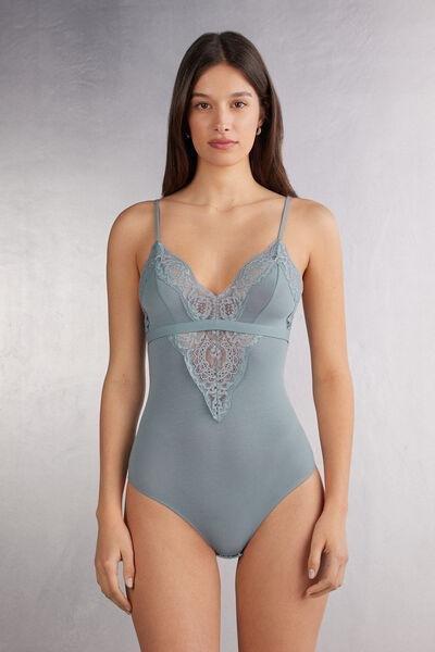 Blue Embrace Simplicity Bodysuit, , large image number 0