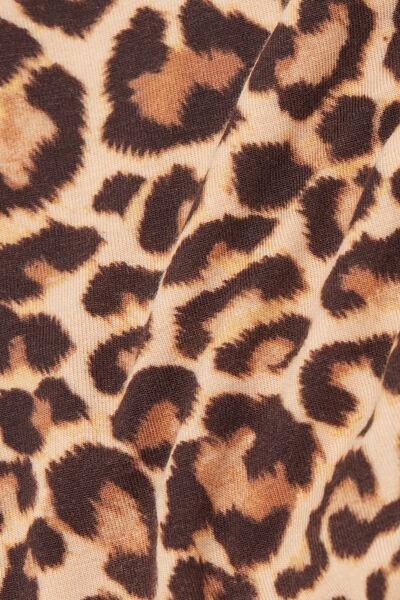 Brown Animal Print Pretty Savage Fresh Bamboo Bodysuit, , large image number 4